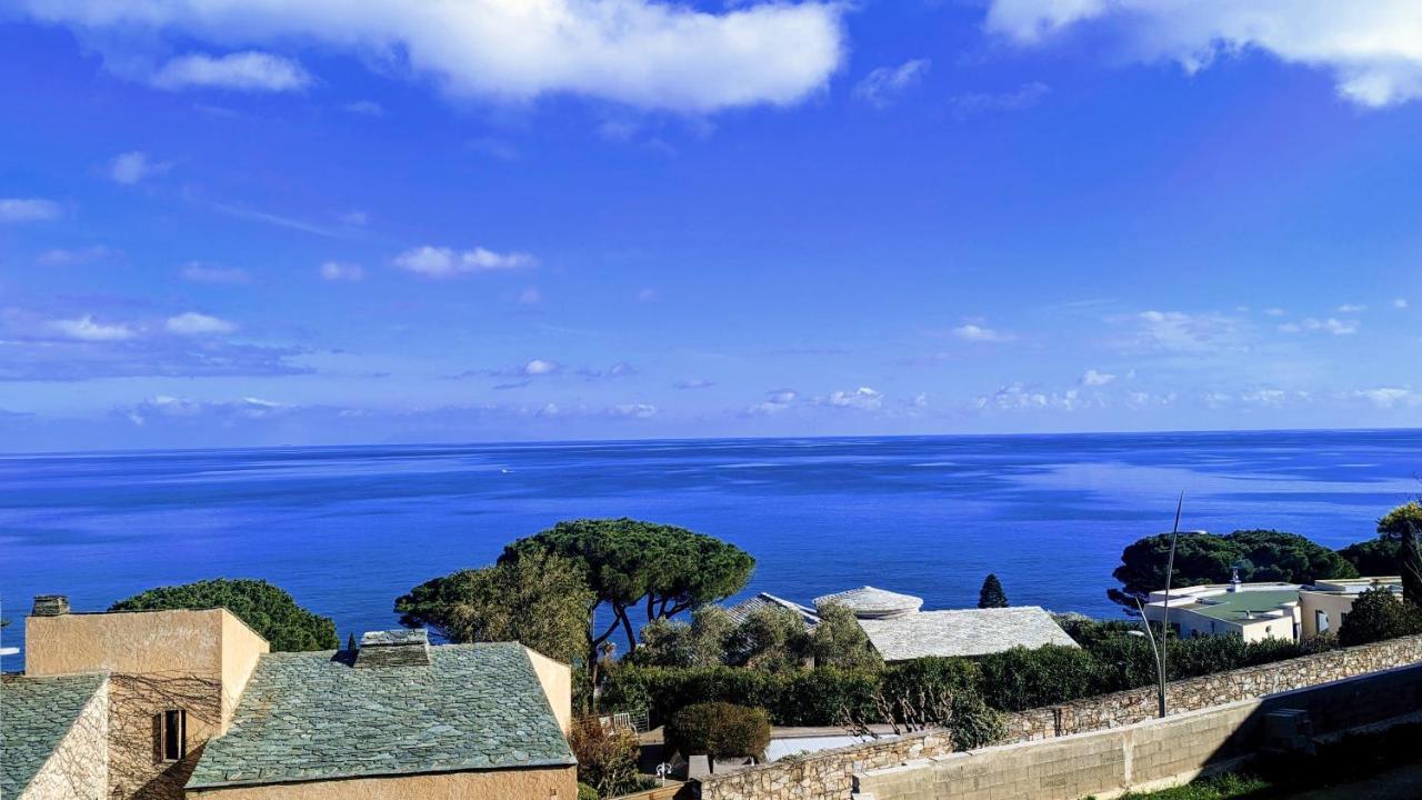 Superb Apartment With Sea View, 200M From Beach San-Martino-di-Lota Kültér fotó